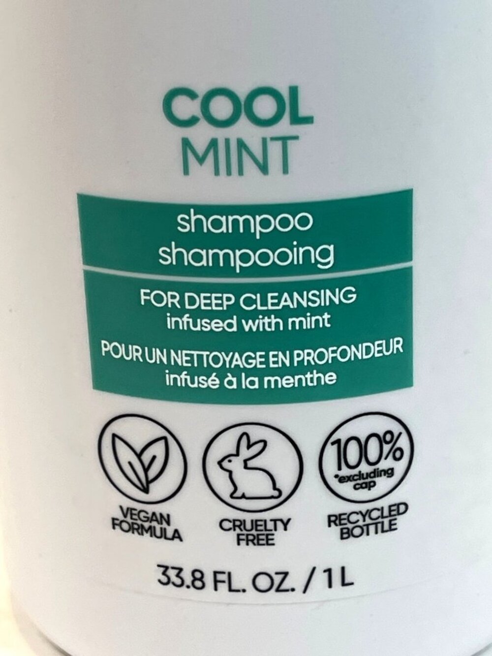 Biolage Cool Mint Shampoo 33.8 Fl Oz Vegan & Cruelty-Free Deep Cleansing Formula - Picture 3 of 5